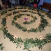 Sfeervol adventsfeest; geschreven door Jona.