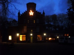 A Christmas star on Titurel