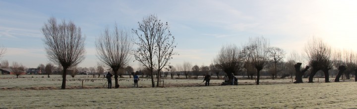 Het is koud….erg koud…..en wij: gaan knotten! Verslag door Koen, foto’s door Mijke