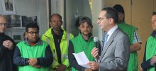 We vieren de opening van de werkplaats en nemen een voorproefje op de toekomst! We vieren de opening van de werkplaats en nemen een voorproefje op de toekomst!