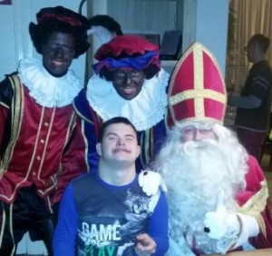 Sint en Piet op bezoek