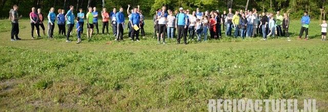 Bewoners en medewerkers van Titurel doen mee aan de Woensdrechtse sportchallenge!