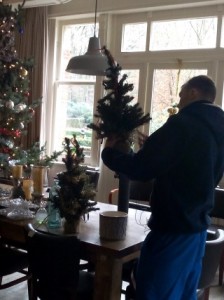 kerststukjes maken