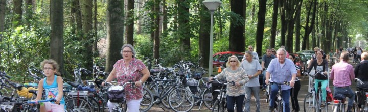 Gezinsfietstocht: bijna 1000 fietsers kwamen langs!